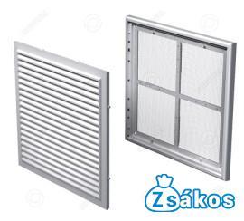 SZELLŐZŐRÁCS MV 250 S, HÁLÓS, FIX RÁCCSAL
