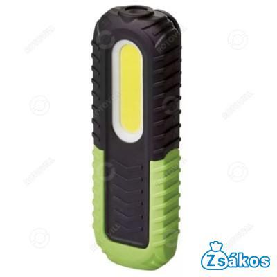 SZERELŐLÁMPA (5W COB LED +3W LED) TÖLTHETŐ P4531 fotó