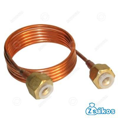 SZERELT KAPILLÁRCSŐ 1/4"/ L=1,0m fotó