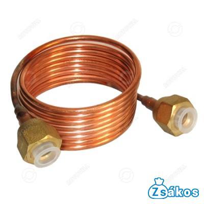 SZERELT KAPILLÁRCSŐ 1/4"/ L=1,5m fotó