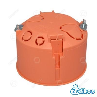 SZERELVÉNYDOBOZ GIPSZKARTONHOZ NARANCS (45mm mély/átmérő:68mm) fotó