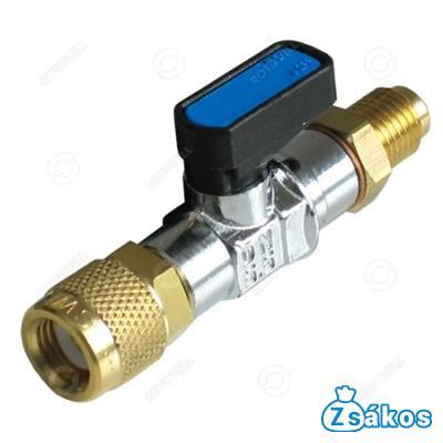 SZERVÍZCSAP REFCO (KÉK) 1/4" SAE fotó