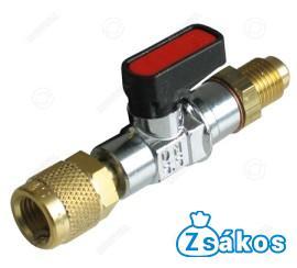 SZERVÍZCSAP REFCO (PIROS) 1/4" SAE