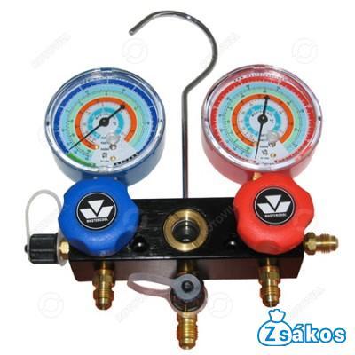 SZERVÍZCSAPTELEP MASTERCOOL (R134A, R404A, R507A, R407C, R22) fotó