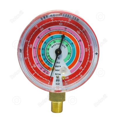 SZERVÍZCSAPTELEP ÓRA MASTERCOOL 1/8"NPT, 63mm (R507A/R404A/R410A/R22) fotó