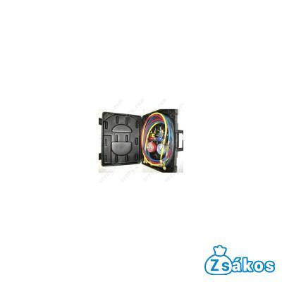 Szervizcsaptelep tömlővel R410,R404A,R507,R22  3x180 cm  MASTERCOOL fotó