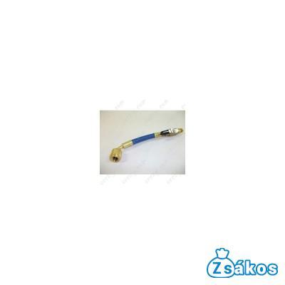 Szerviztömlő csappal 1/4Coll x 1/4Coll kék  MASTERCOOL fotó