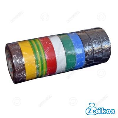 SZIGETELŐSZALAG 10fm MIX (10DB-OS CSOMAG) fotó