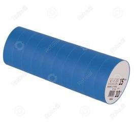 SZIGETELŐSZALAG 15mm/10m KÉK