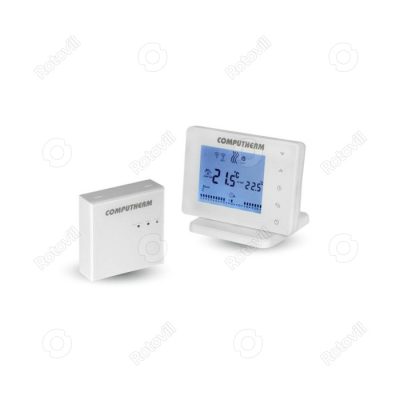 SZOBATERMOSZTÁT E400RF WIFI TERMOSZTÁT (vezeték nélküli érintőgombos vezérlővel) fotó