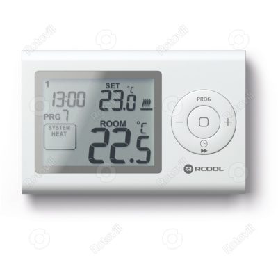 SZOBATERMOSZTÁT RCOOL VISION7, LCD, PROGRAMOZHATÓ fotó