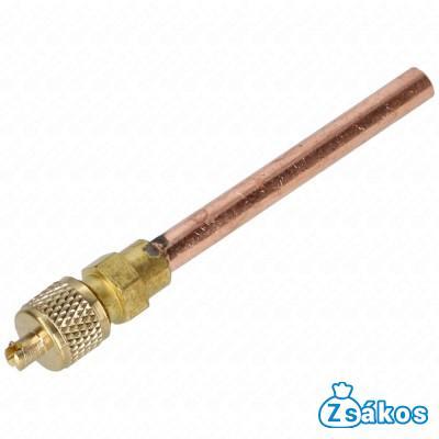 Töltőcső + szelep 5 cm-es csővel  D=6,3 fotó