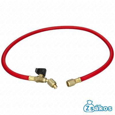 Töltőcső csappal   900mm piros VRP-C VALUE fotó