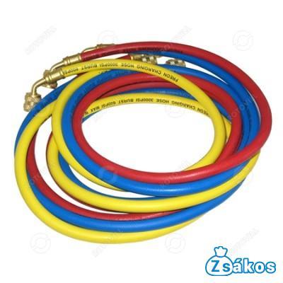 TÖMLŐKÉSZLET HŰTŐKÖZEGEKHEZ 1/4"  - 1/4" SAE 3x1,8fm (R22, R404, R407, R134) fotó