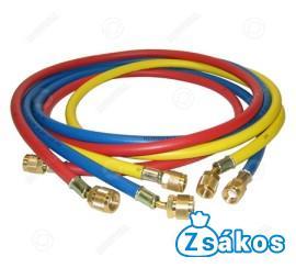 TÖMLŐKÉSZLET REFCO HŰTŐKÖZEGEKHEZ 1/2" - 1/4" SAE R410A  (3x1,8fm)