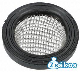 Tömlővég szűrő olasz 3/4 rozsdamentes szűrő