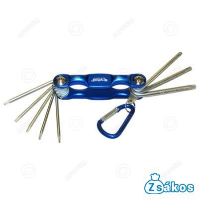 TORX KULCSKÉSZLET EXTOL CRAFT Cr40 fotó