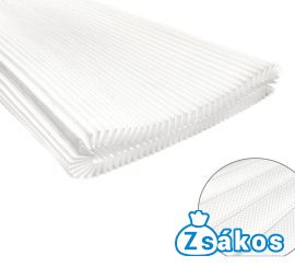 UNIVERZÁLIS HEPA FILTER PAPÍRLAMELLA 250X250MM MAGASSÁGA:10MM MOSHATÓ (OLLÓVAL MÉRETRE SZABHATÓ!)
