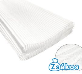 UNIVERZÁLIS HEPA FILTER PAPÍRLAMELLA 250X250MM MAGASSÁGA:15MM MOSHATÓ (OLLÓVAL MÉRETRE SZABHATÓ!)