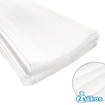 UNIVERZÁLIS HEPA FILTER PAPÍRLAMELLA 250X250MM MAGASSÁGA:15MM MOSHATÓ (OLLÓVAL MÉRETRE SZABHATÓ!) foto