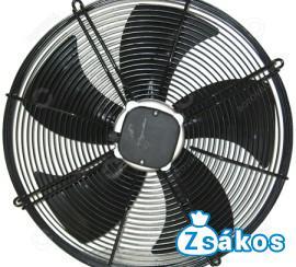 VENTILÁTOR MOTOR (SZERELT) 500mm SZÍVÓ
