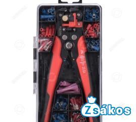  VEZETÉK CSUPASZÍTÓ ÉS KRIMPELŐ FOGÓ KÉSZLET EXTOL PREMIUM fotó