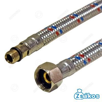 VÍZ CSAPBEKÖTŐCSŐ 3/8"x10mm RÖVID 50cm fotó