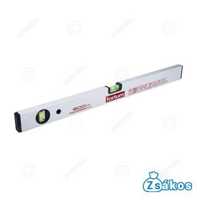 VÍZMÉRTÉK FORTUM PROFESSIONAL (0,5mm/m pontos) ALUMÍNIUM 60cm fotó