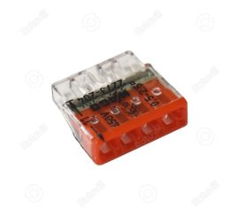 WAGO COMPACT VEZETÉK ÖSSZEKÖTŐ 4-ES (4x0,5-2,5mm2 tömör vezetékhez) (100db/doboz)